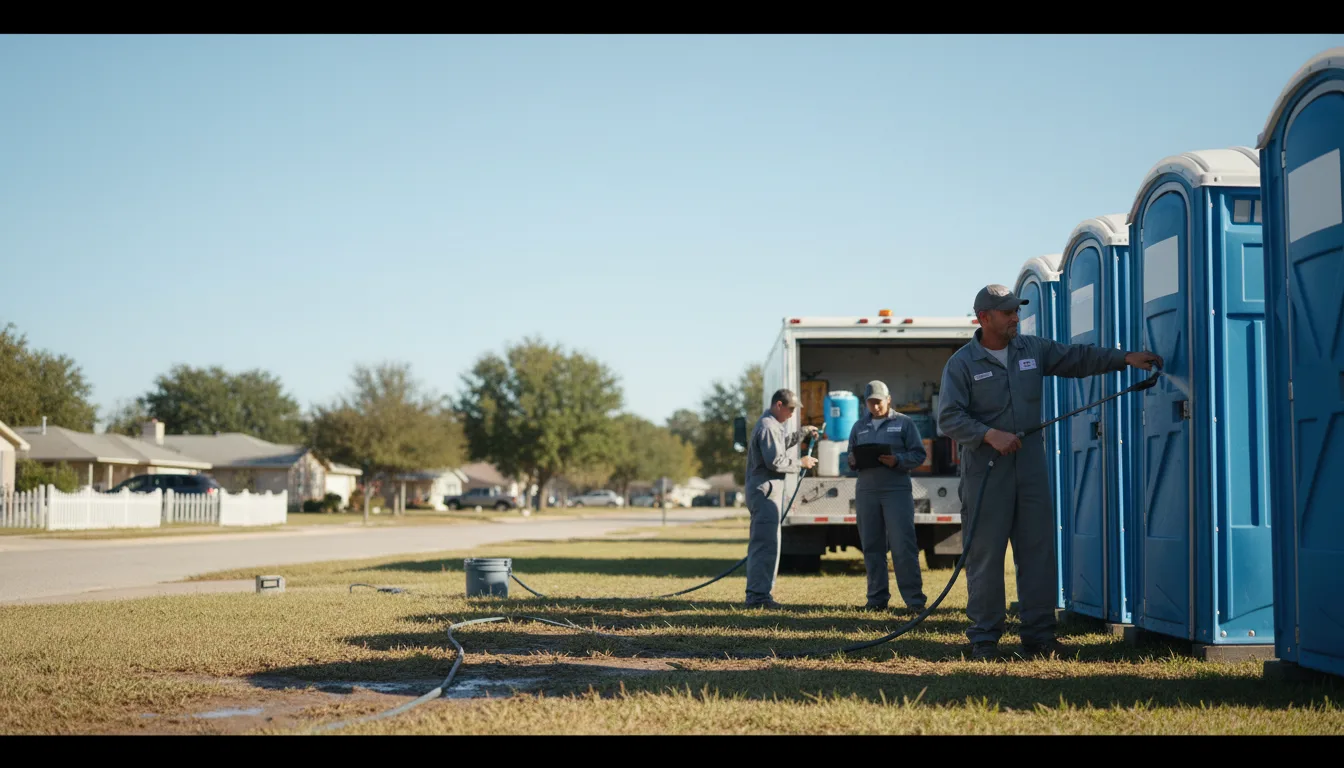 Long-Term Portable Toilet Rental in Henderson, MD near me